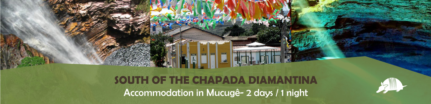 TATU roteiros ENG south banner - South of the Chapada Diamantina - 2 days / 1 night in Mucugê