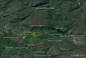 Carte Vallée du Capão