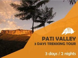 TATU roteiros ENG pati 300x225 - A 3 days trekking tour to Pati Valley, central area of the National Park